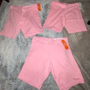 Wondernation biker shorts bundle